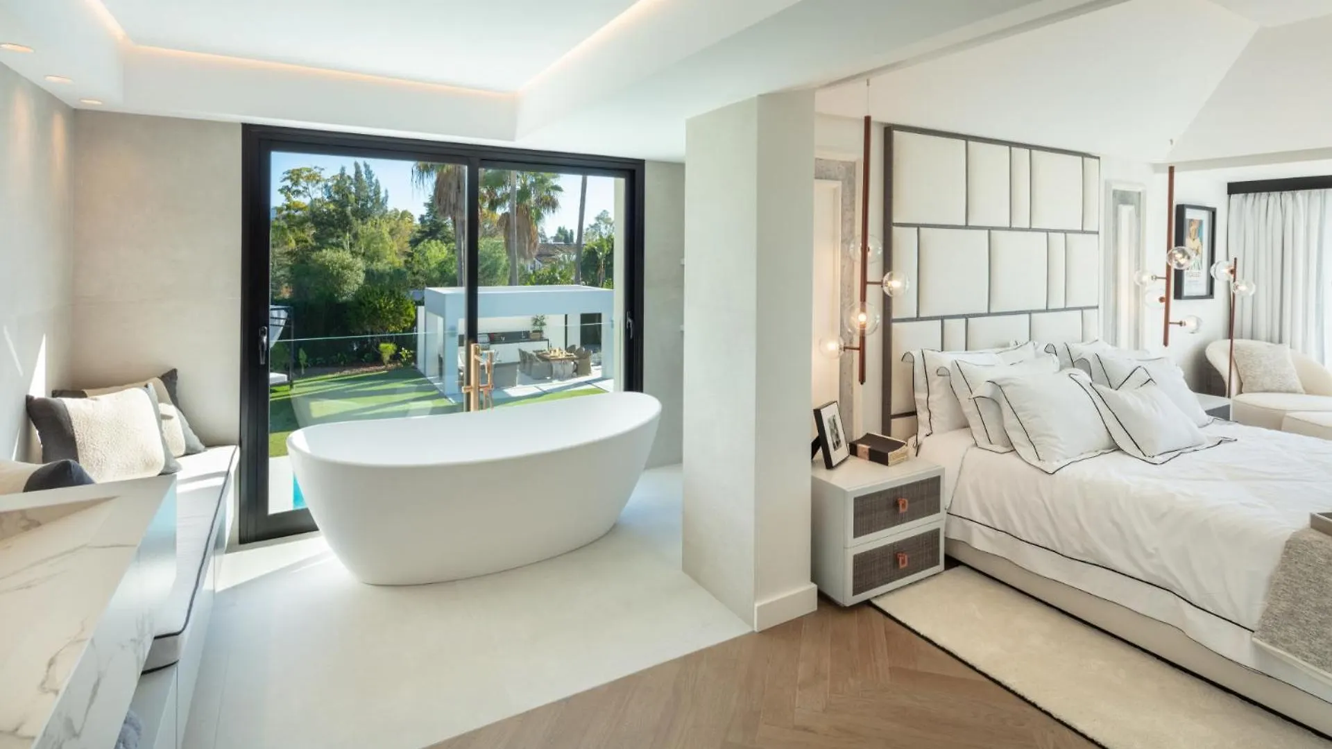 Vacation Marbella I The Nicklaus Villa, Glistening Heated Pool, Hot Tub, Spa Room, Golf Valley, 5 Min Puerto Banus וילה