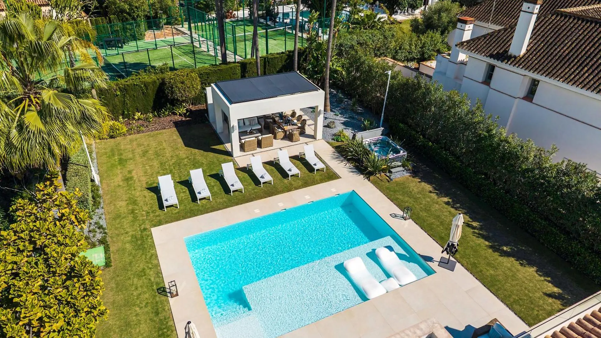 וילה Vacation Marbella I The Nicklaus Villa, Glistening Heated Pool, Hot Tub, Spa Room, Golf Valley, 5 Min Puerto Banus